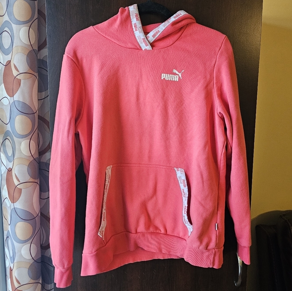 Puma Coral Pink Hoodie